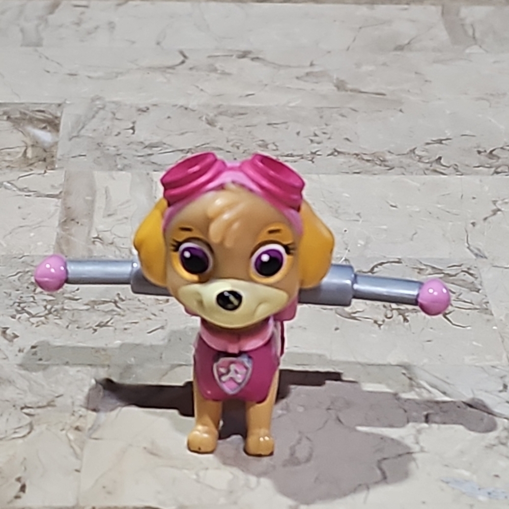 Paw Patrol Action Pack Skye Action Classic Figure Toy -  2.5” nickelodeon‎ pink